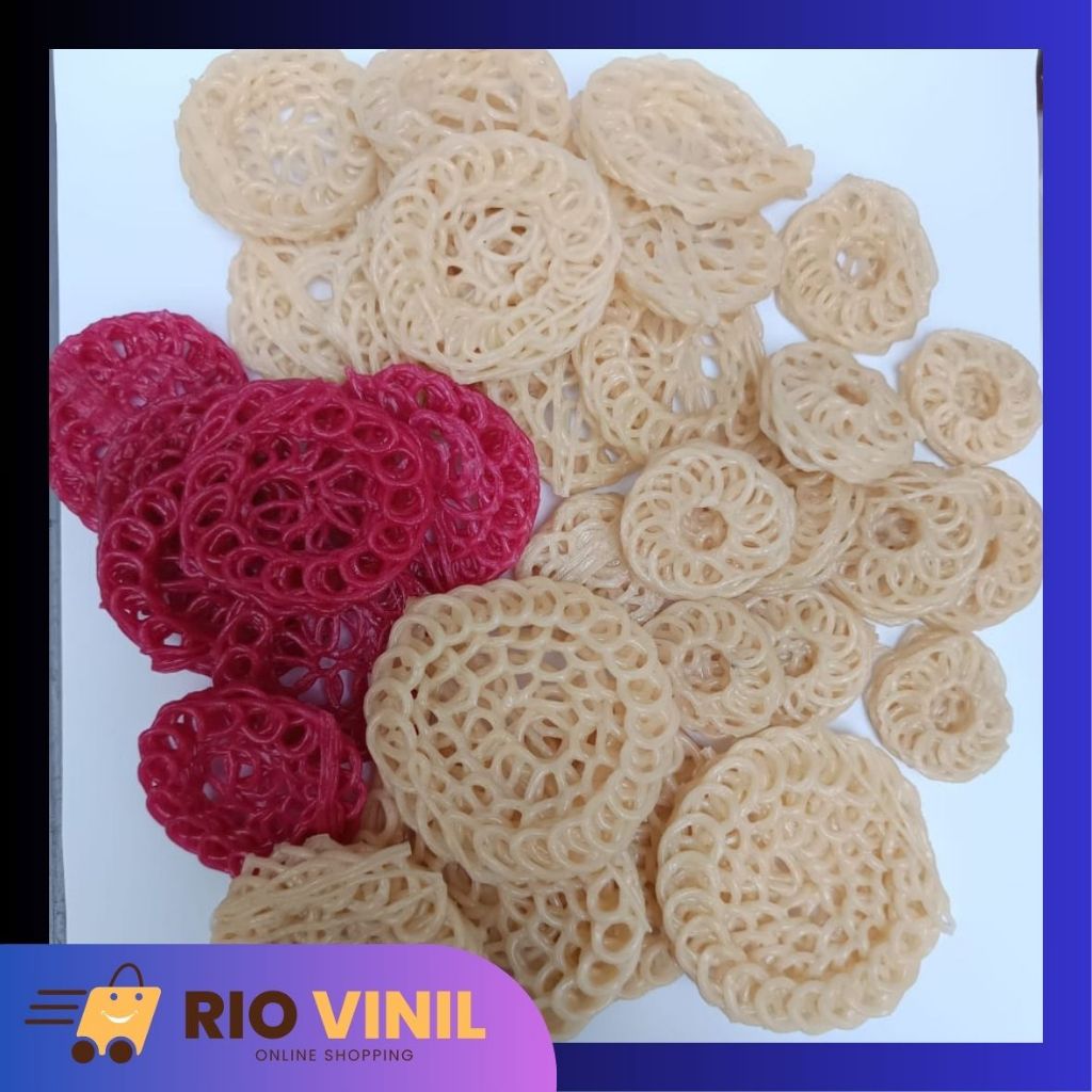 

Kerupuk Mentah Mawar Mentah Kemasan 1 Kg Berbagai Varian Ukuran Murah