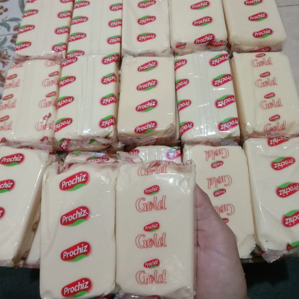 

keju Prozis Chedar Mozzarella Spready polos tanpa dus tanpa kemasan dus 160gram