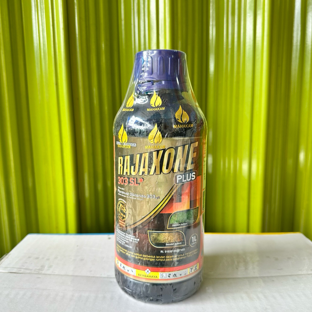 Herbisida RAJAXONE PLUS 303SL 1 Liter - Herbisida Kontak Semprot Kering