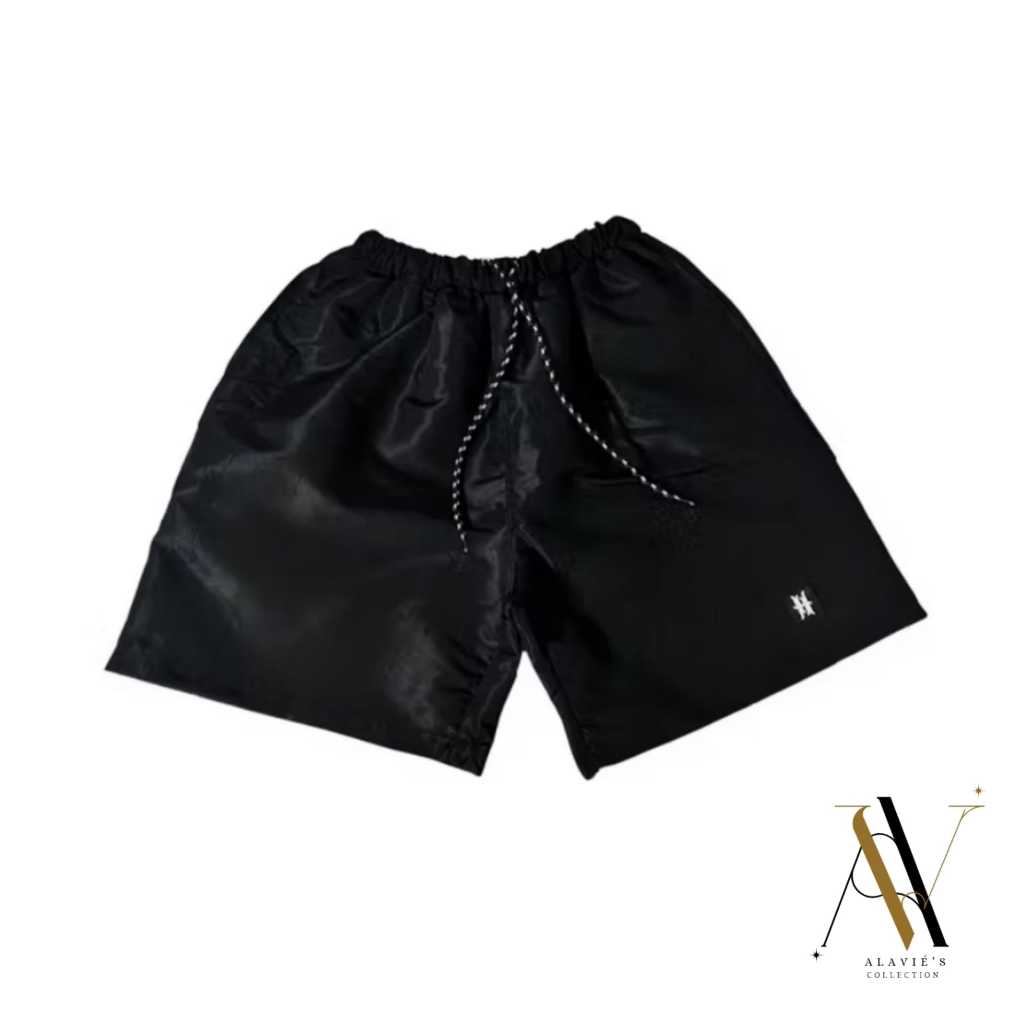 Celana Pendek Pria Santai Distro Hitam