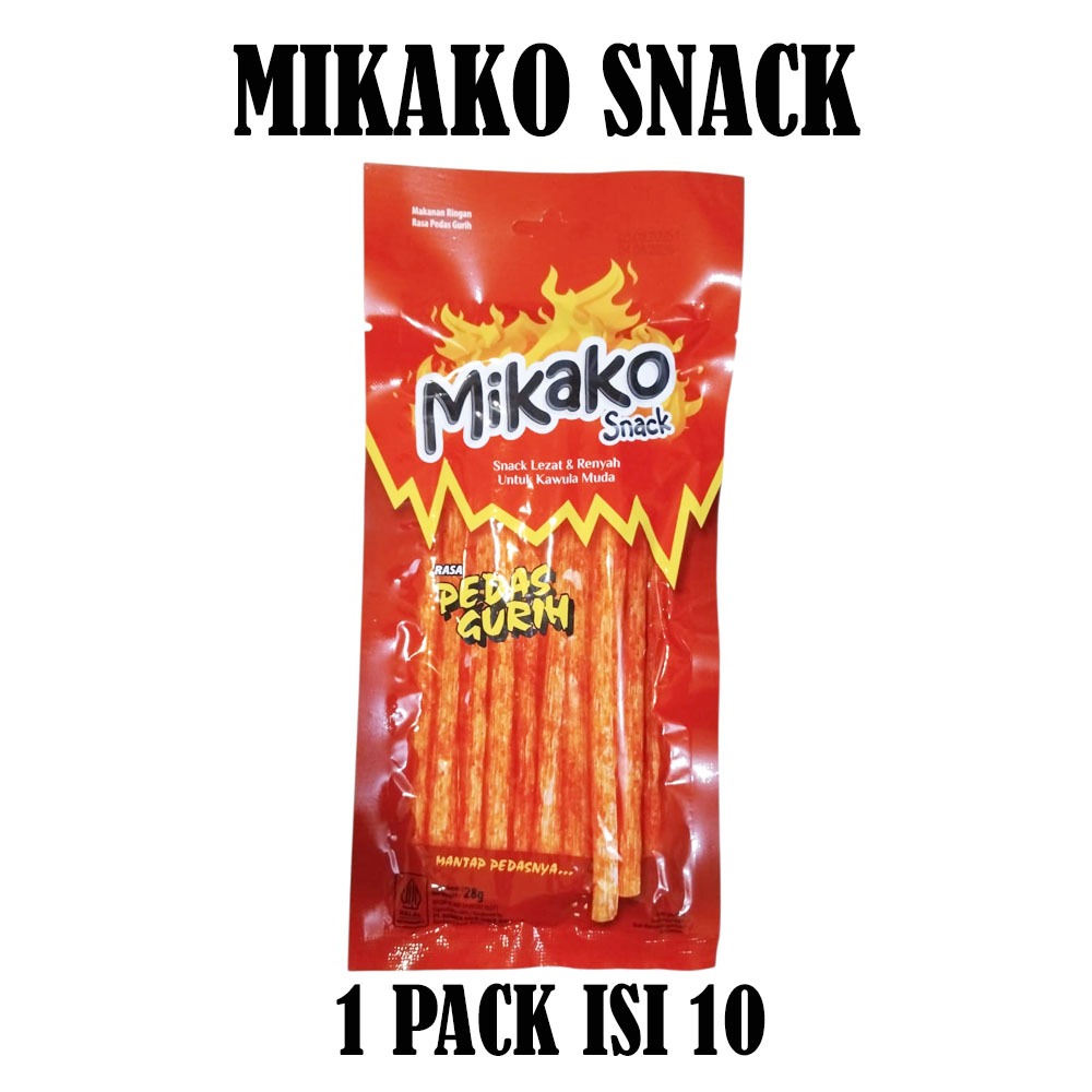 MIKAKO LONG STICK PEDAS GURIH ISI 10