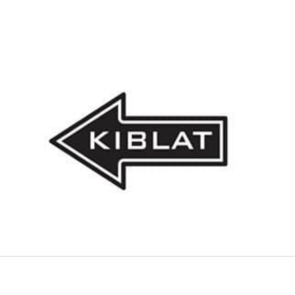 

sticker cutting kiblat