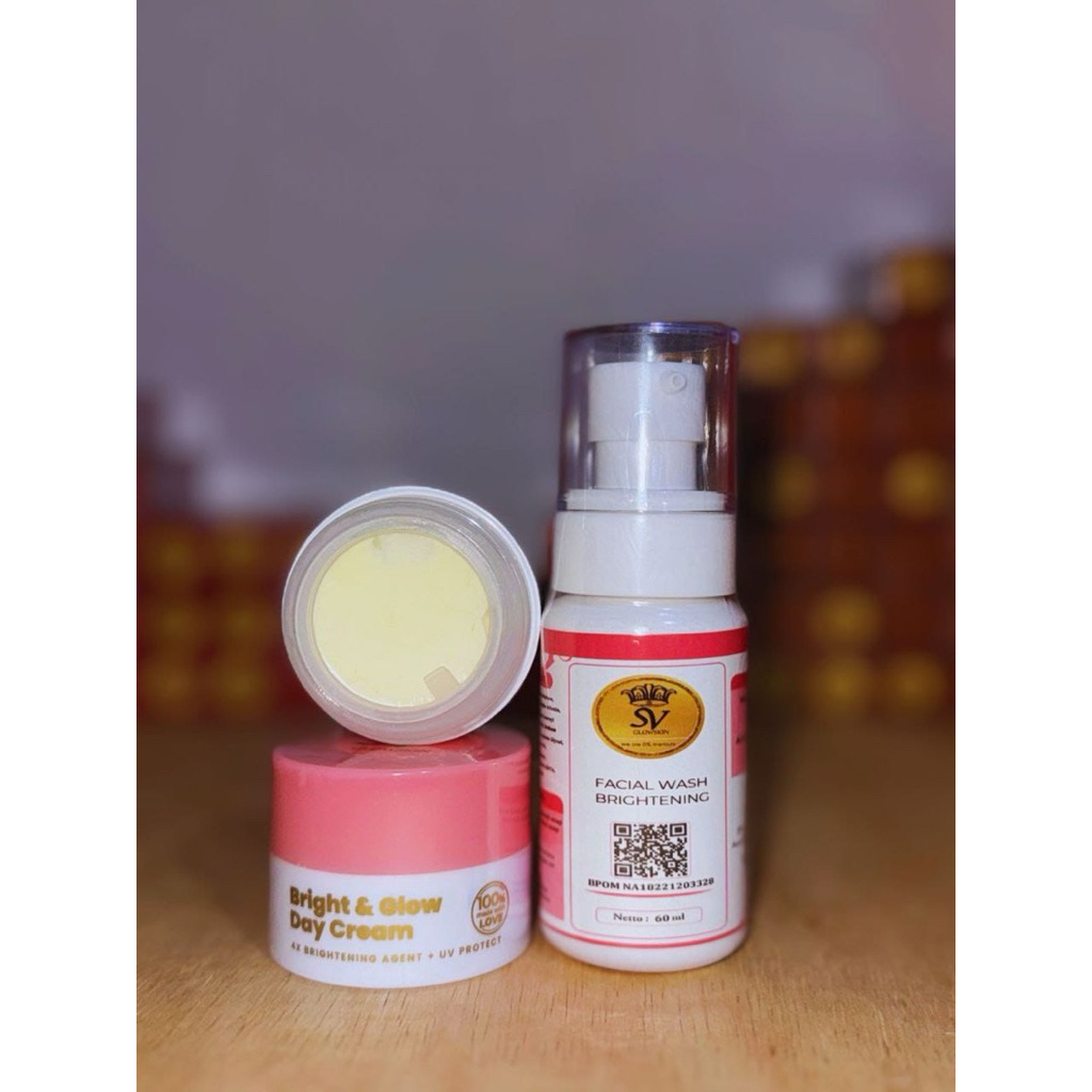 paket hemat whitening glow plus sv glowskin khusus flek