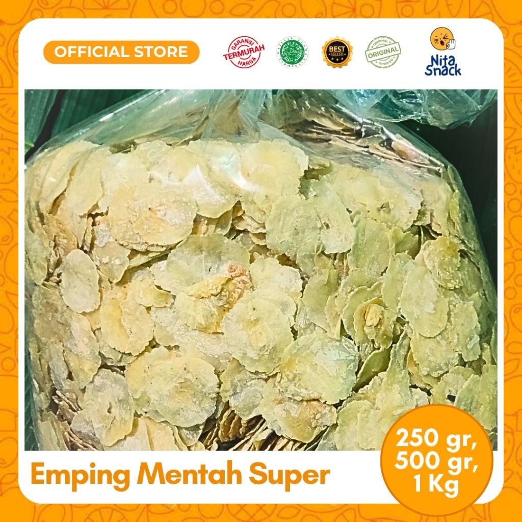 

Emping Melinjo Mentah Asli Wonogiri, Renyah dan Gurih. Cocok Untuk Camilan dan Oleh Oleh