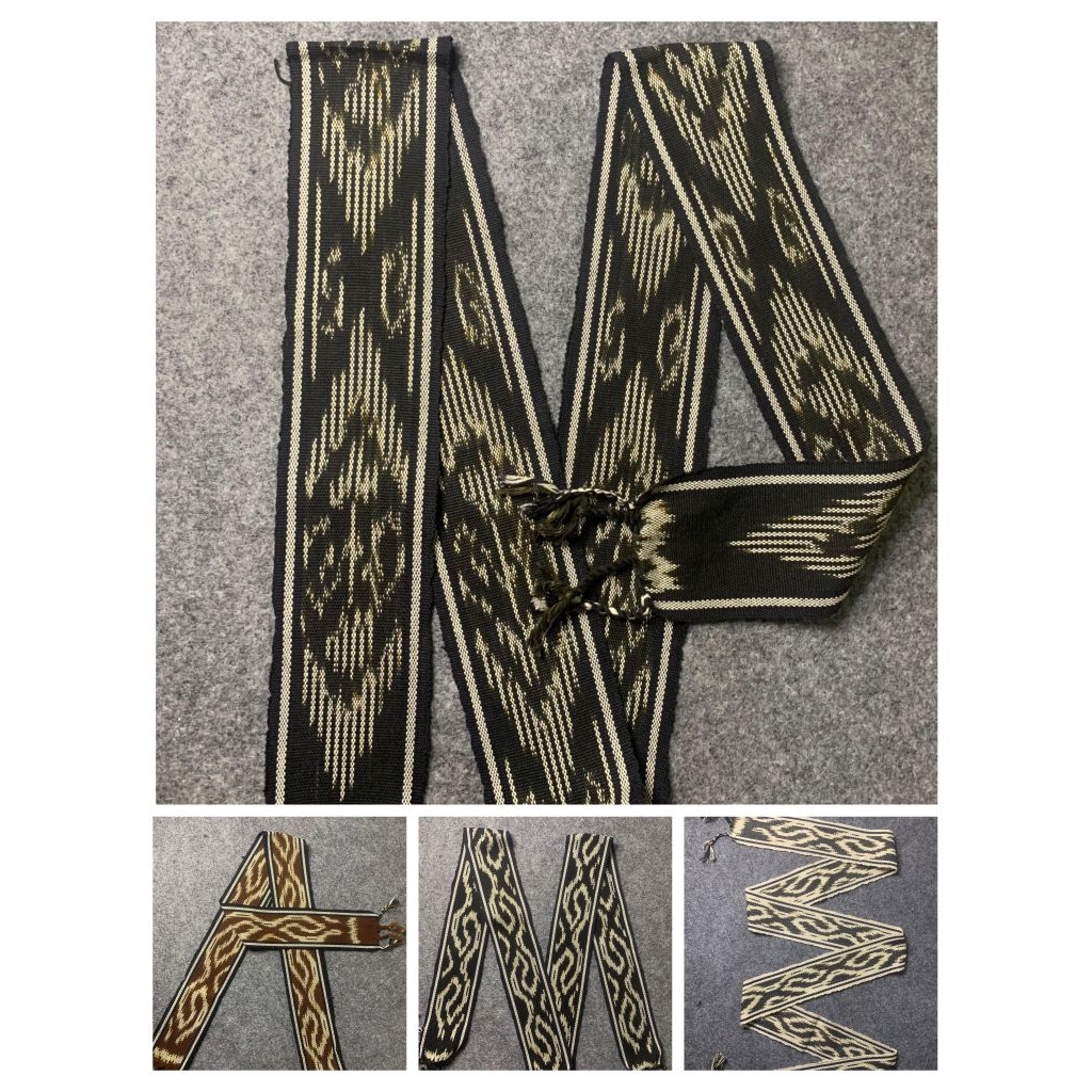 IKAT KEPALA TENUN TROSO JEPARA MOTIF DAYAK KALIMANTAN TORAJA