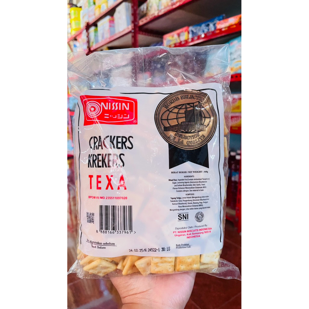 

Nissin Crackers Texa 500gr