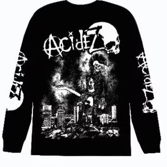 KAOS BAND LENGAN PANJANG KAOS BAND PUNK ACIDEZ