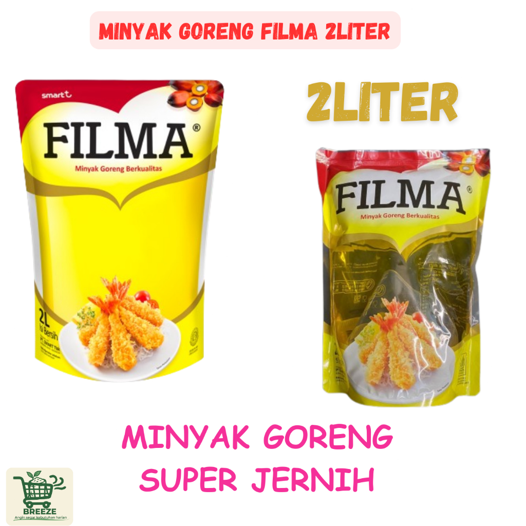 

MINYAK GORENG FILMA 2liter minyak goreng refill sachet jernih murah minyak 2000ml masak diskon REFIL