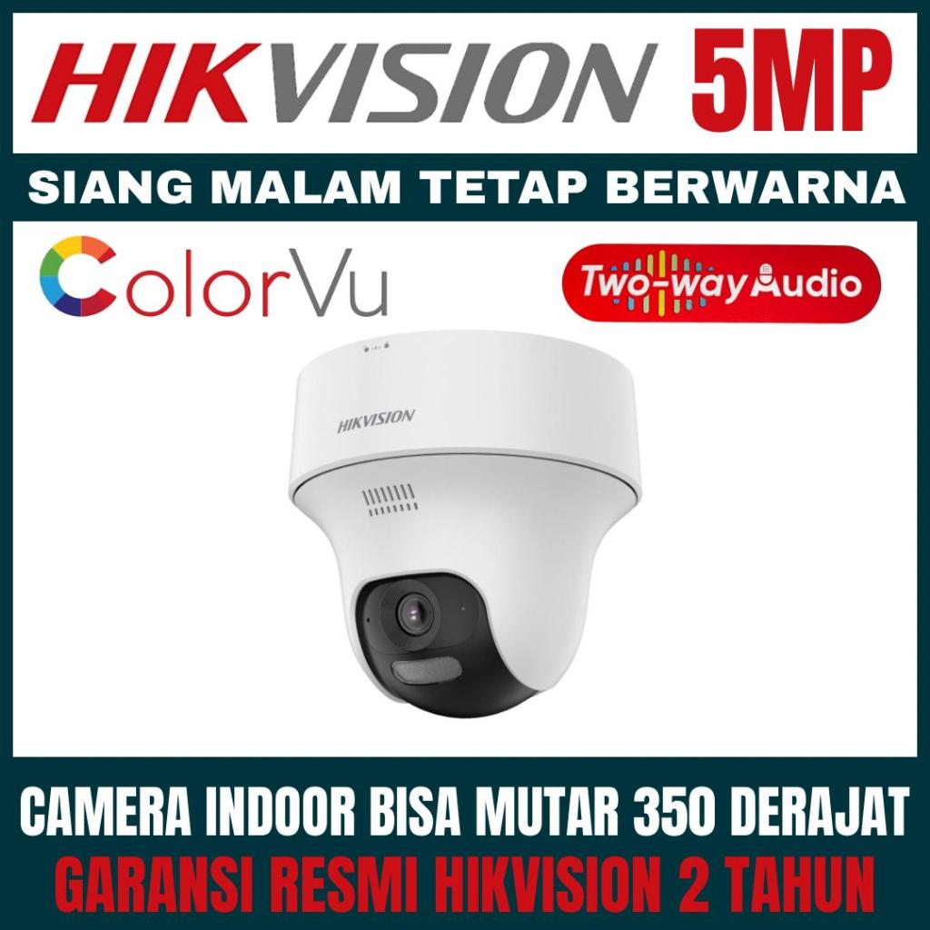 CAMERA CCTV HIKVISION COLORVU 5MP PTZ INDOOR TWO WAY AUDIO KAMERA CCTV TURBO HD