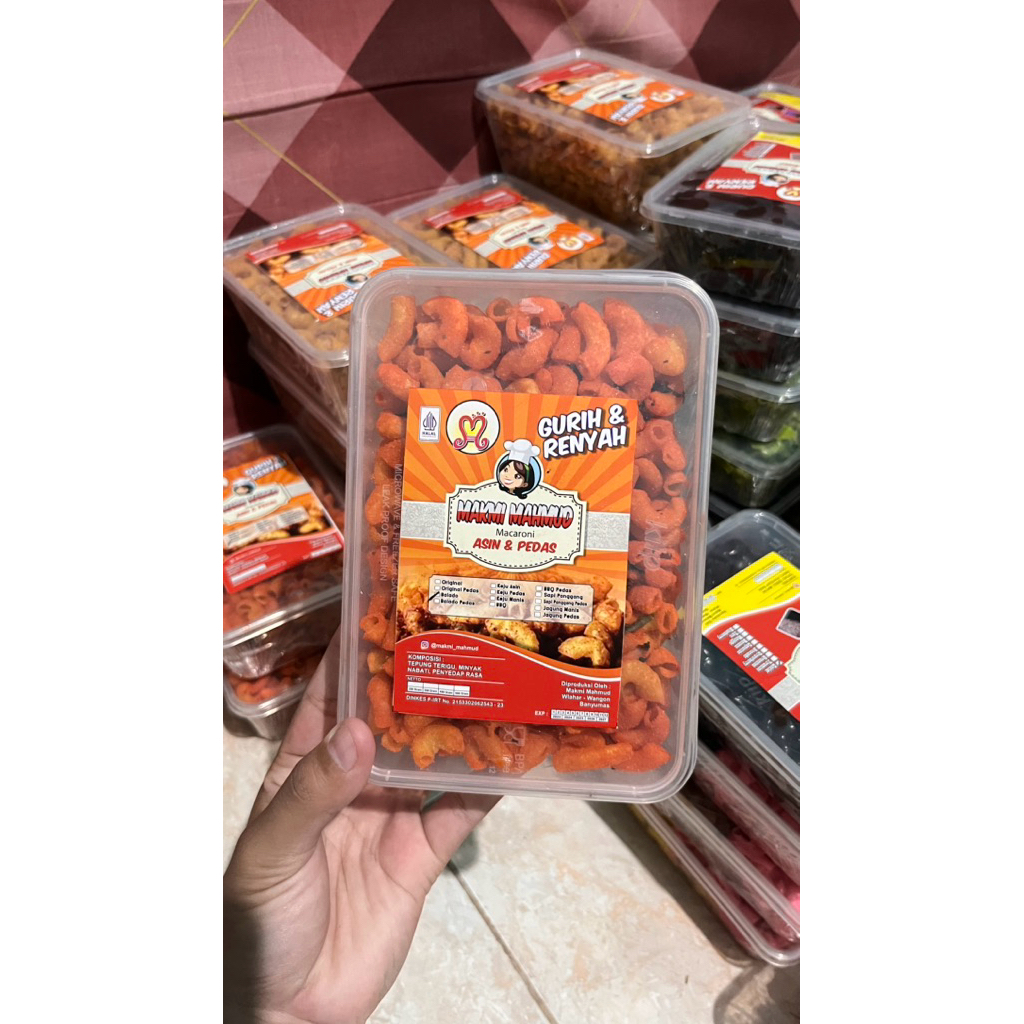 

makaroni asin dan pedas makmi mahmud makaroni nood