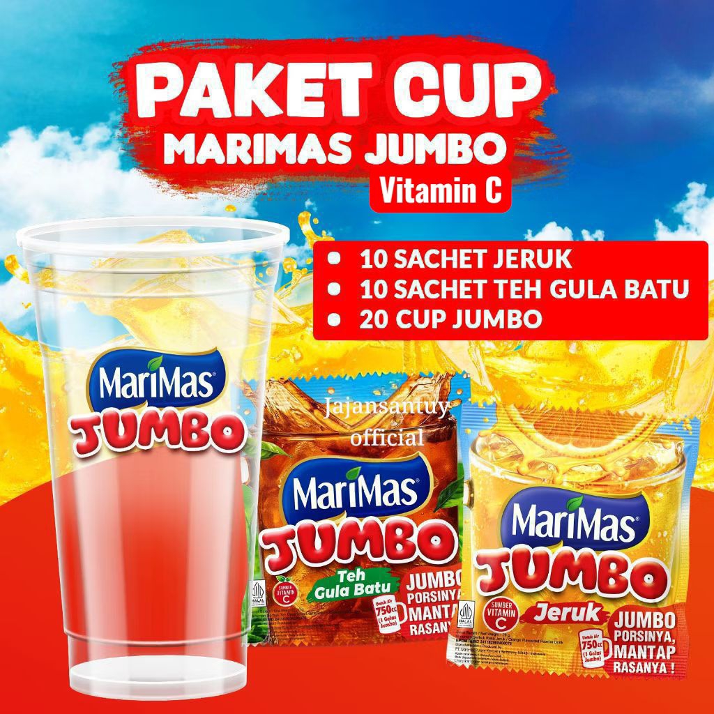 

paket cup Marimas jumbo sumber vitamin c