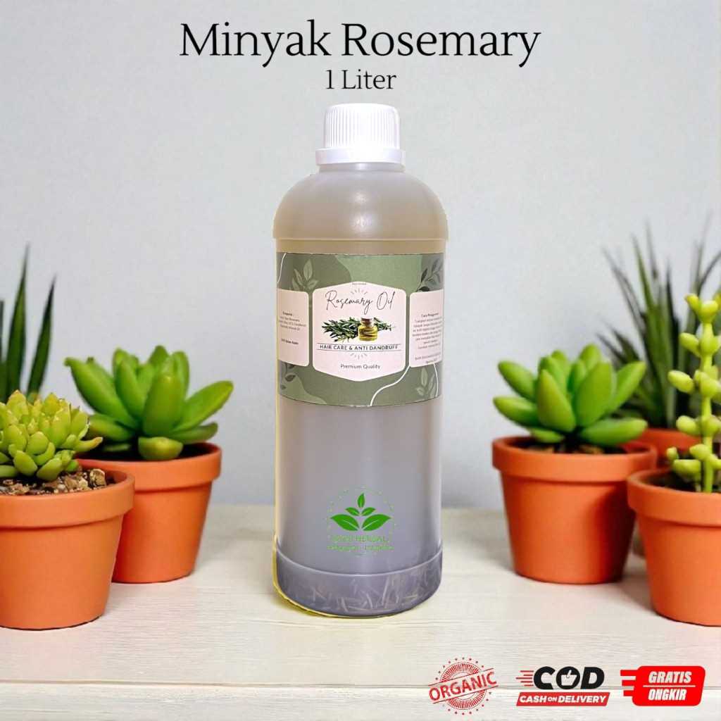 Minyak Rambut Rosemary Hair Care Oil Mengatasi Rambut Rontok 1 Liter