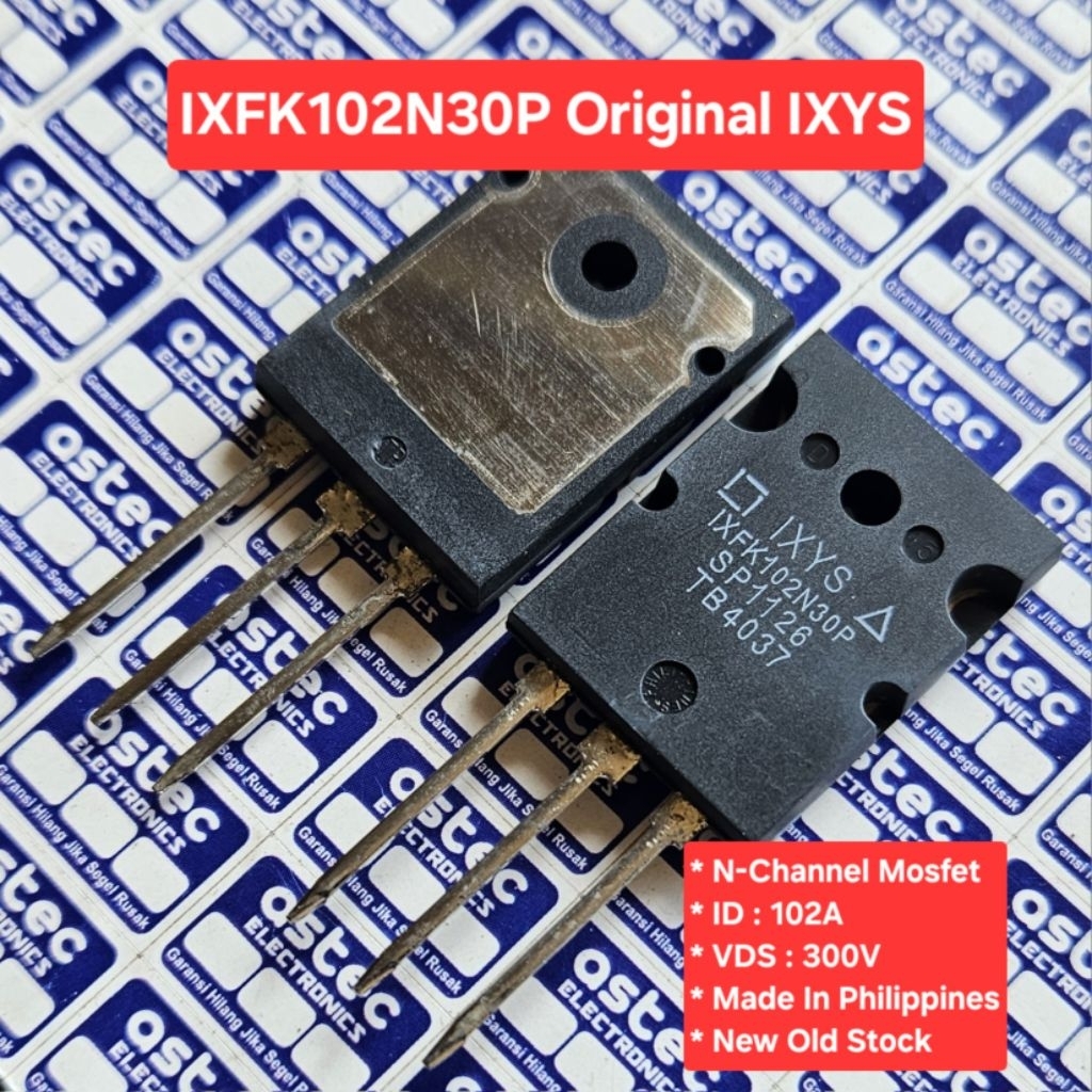 Yah_samanan - IXFK102N30P Transistor MOSFET IXFK 102N30P Original