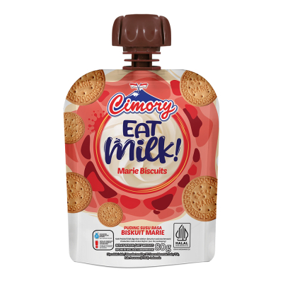 

Cimory Eat Milk Puding Susu Rasa Marie Biskuit 80 g