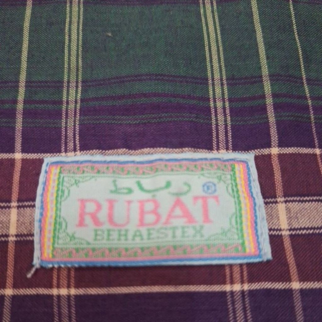 Sarung Jadul Rubat, Minus transfer warna sedikt, Preloved