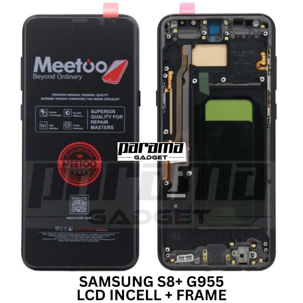 LCD SAMSUNG S8+ S8 PLUS G955 TOUCHSCREEN INCELL + FRAME ORIGINAL MEETOO