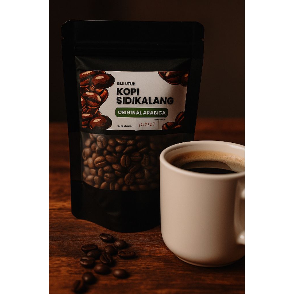 Kopi Sidikalang Arabica (biji utuh)