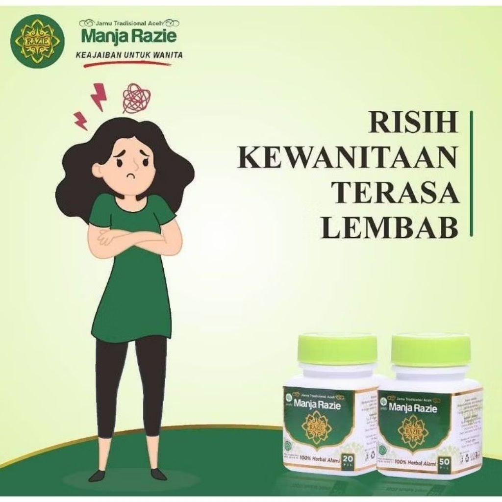MANJA RAZIE OBAT KEWANITAAN AMPUH ORIGINAL 100 %