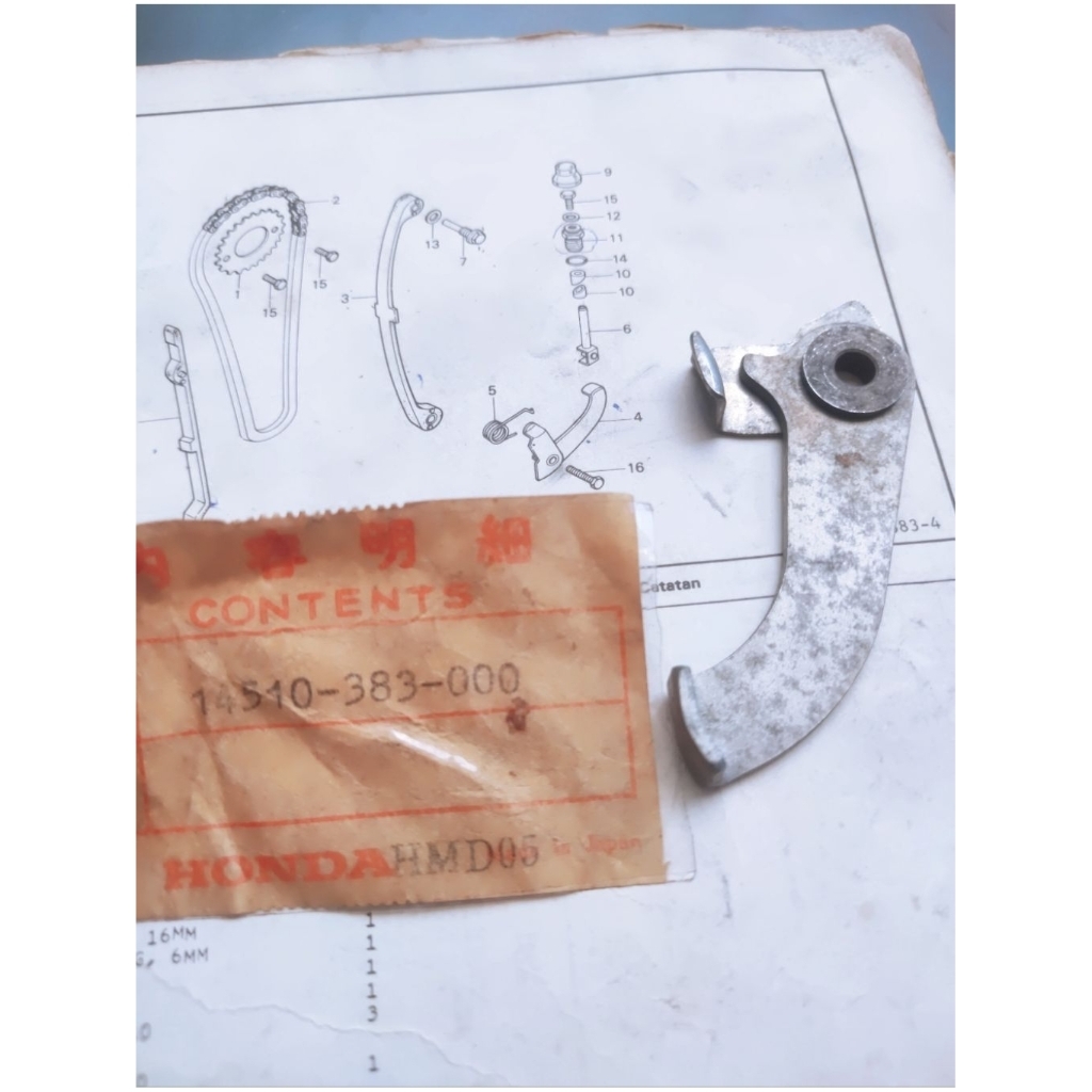 Setelan rantai keteng Ori Honda CB100 GL100 GL MAX OLD GL PRO OLD