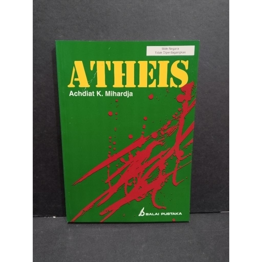 Buku original ATHEIS by Achdiat K Mihardja