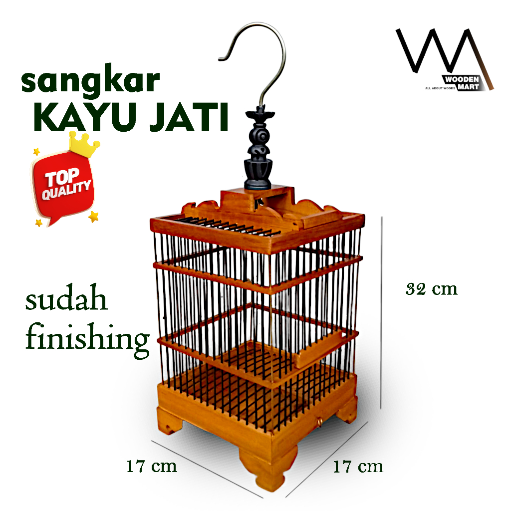 Sangkar mini  burung kecil sudah finishing