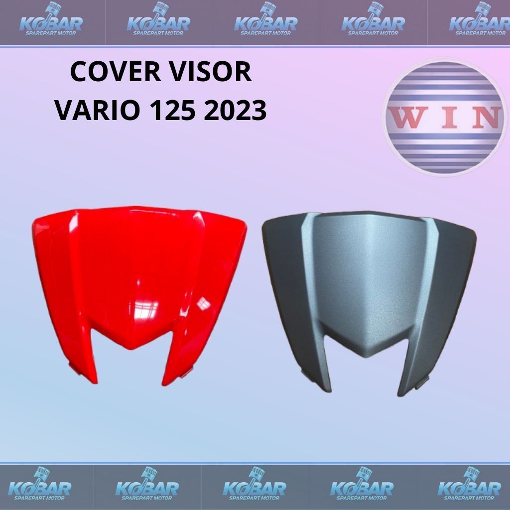 WIN- COVER VISOR BATOK LAMPU DEPAN VARIO 125 NEW CBS TAHUN 2023