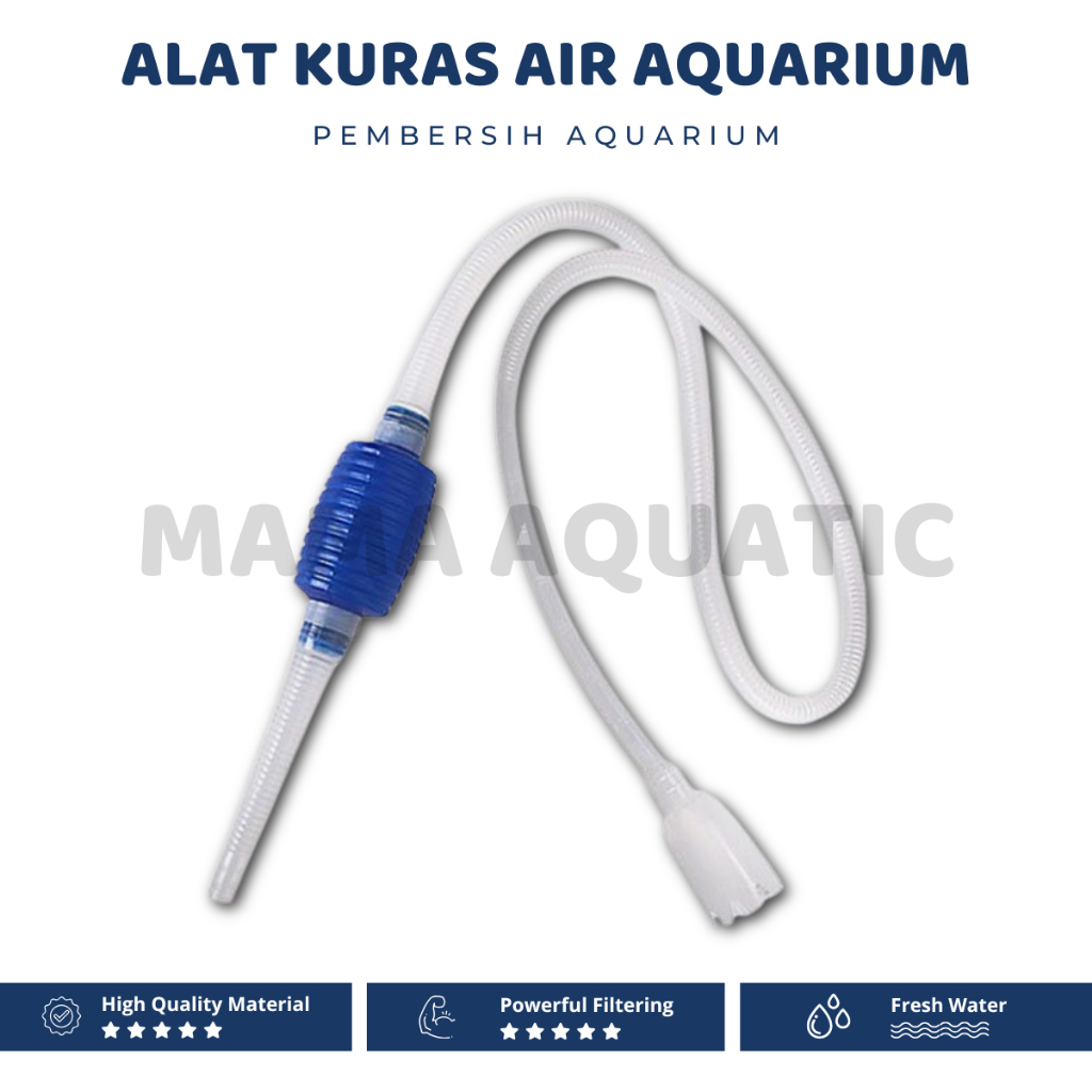 Alat kuras aquarium penyedot air aquarium siphon aquarium