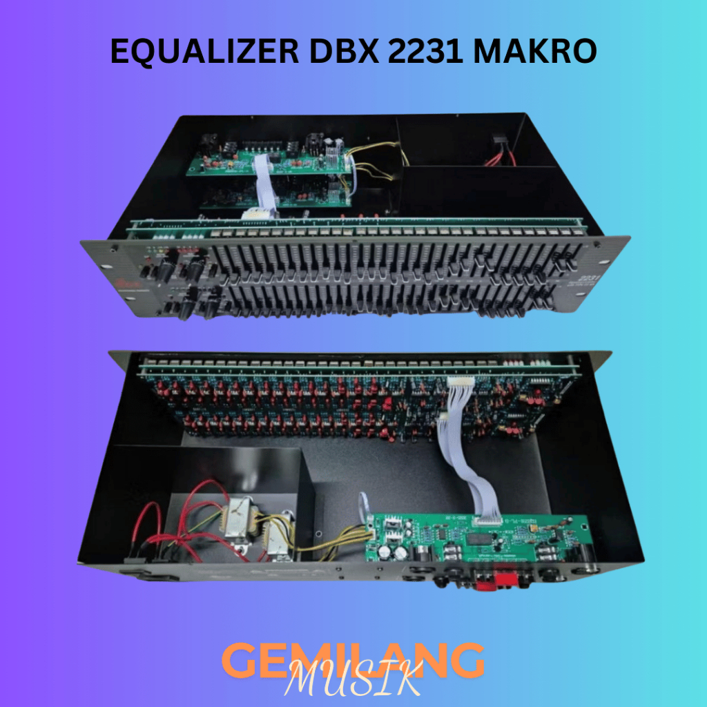 EQUALIZER DBX 2231 DBX2231 KOMPONEN IC MAKRO