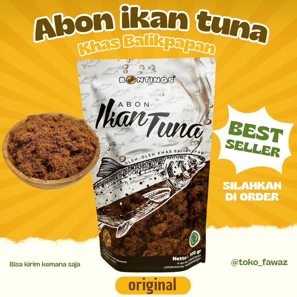 

[NEW] Abon Ikan Tuna Best Seller Khas Balikpapan