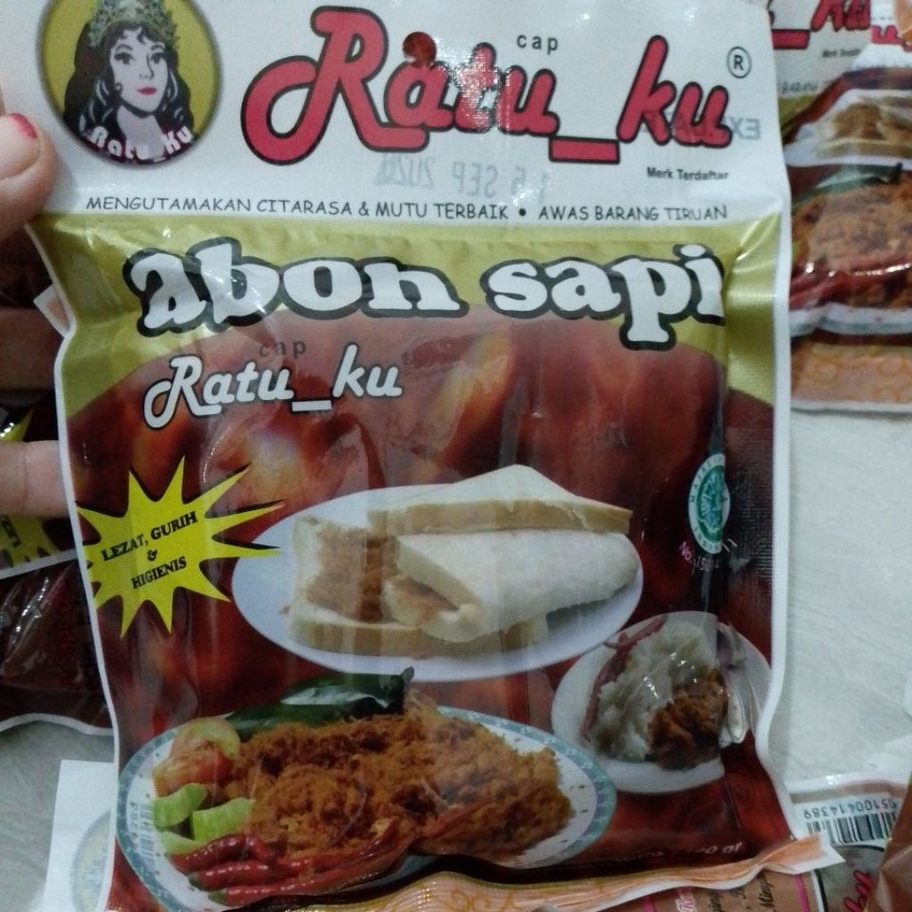 

abon sapi ratu ku berat 100gr
