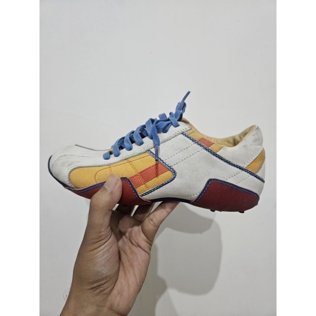 sepatu kulit vtg rare retro diese casual outdoor