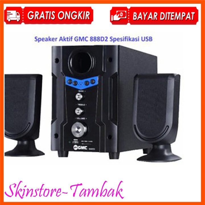 GMC 888D2 BT Sepiker Blouthoot Speaker Aktif Multimedia AST.