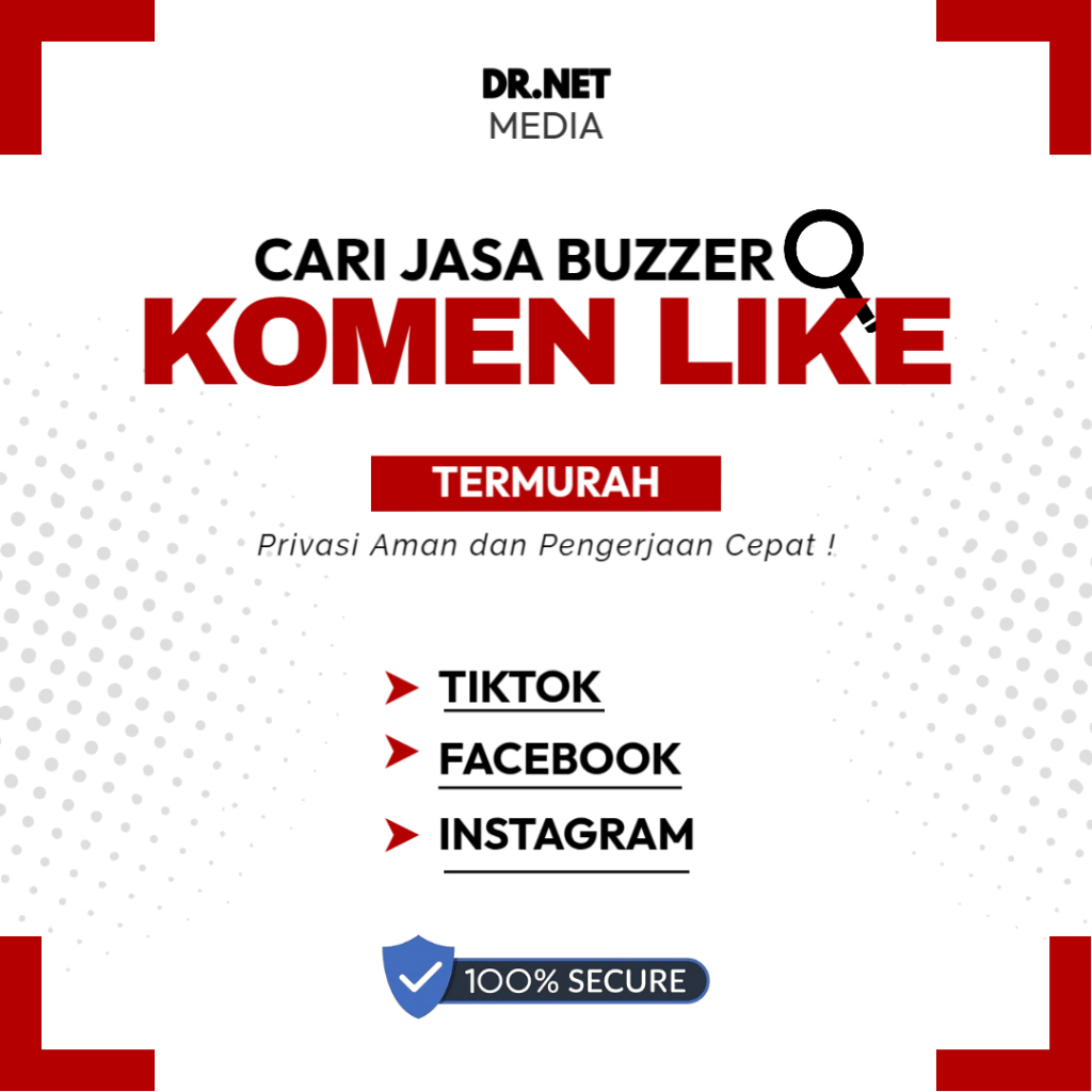 Buzzer Like dan Komen Postingan Facebook - Termurah Se-Indonesia