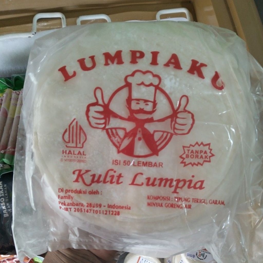 

kulit Lumpia // lumpiaku isi 50 lembar HALAL tanpa Borak