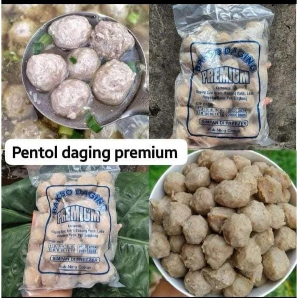 

PENTOL BAKSO DAGING PREMIUM isi 32 biji by yuk ning group