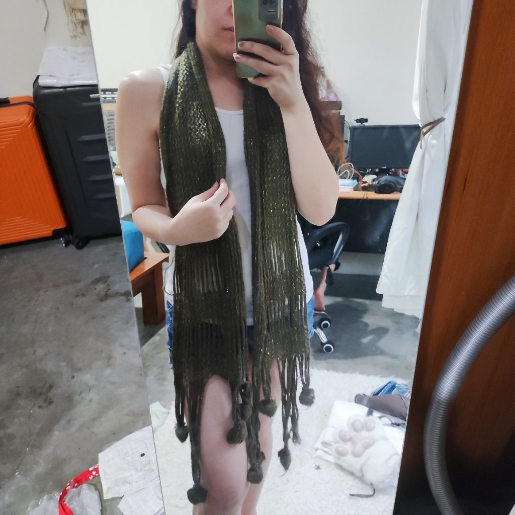 preloved shawl syawl syal selendang hijab second