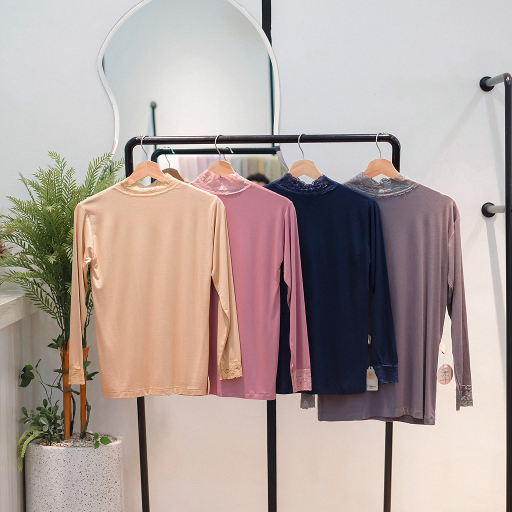 Haditsya Inner Baju Manset Baju Renda