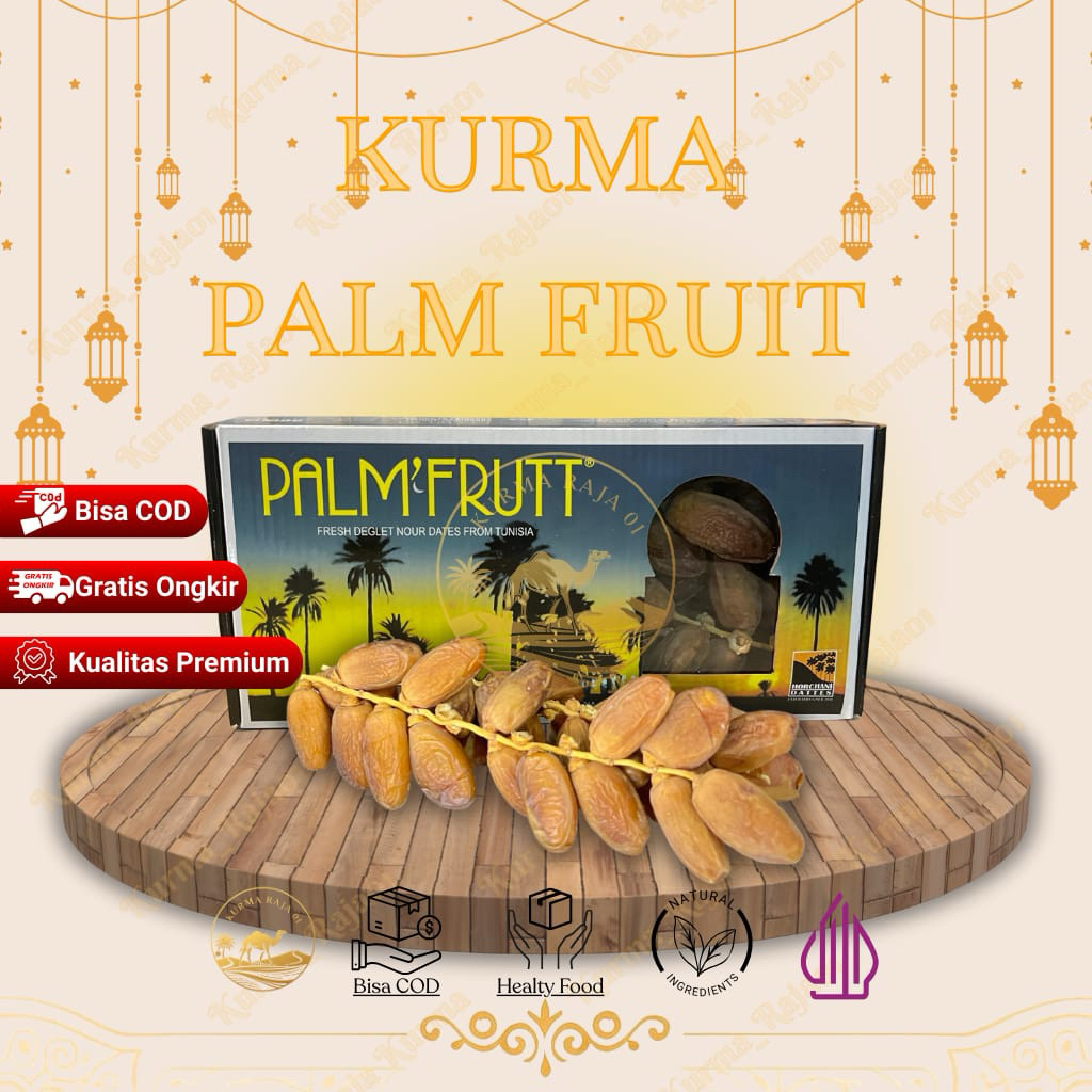 

Kurma Tunisia Palm Fruitt 500 Gram Fresh Bagus