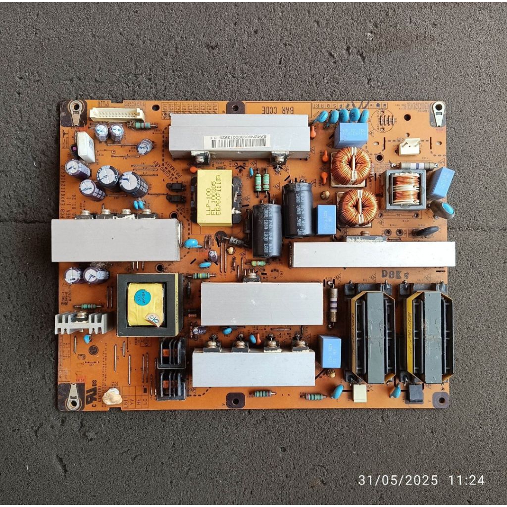 psu power suplay asli cabutan led tv televisi LG 32LD310 32LD310-TA normal