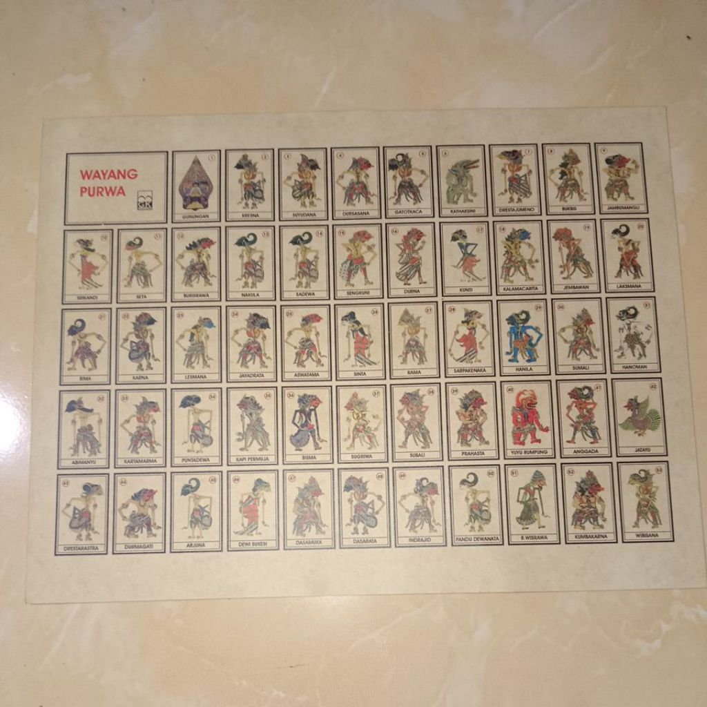 Gambar umbul wayang purwo jadul