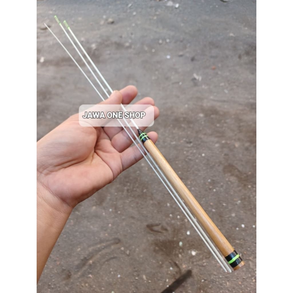 Joran Waderan, model Tanago, sambung 2 super lentur panjang 120cm..