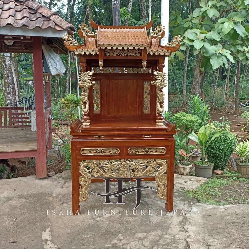 MEJA ALTAR NAGA_MEJA SEMBAYANG CINA_ALTAR MEWAH