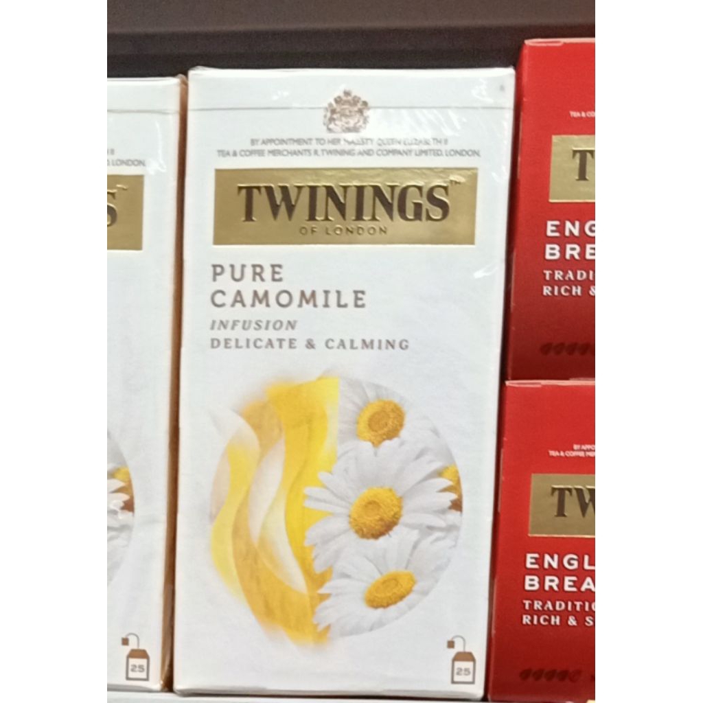 

Teh Premium Kamomil Twinings Pure Camomile Tea Box