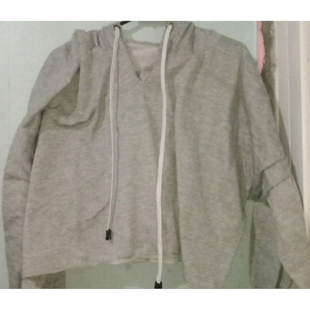 sweeter crop hoodie polos