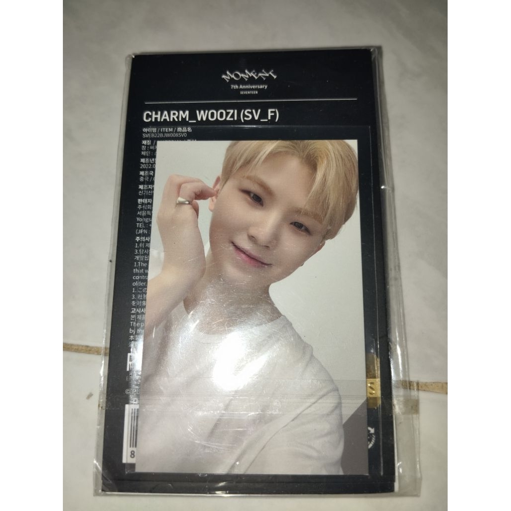 [BACA DESKPRIPSI] Ringcharm MOMENT WOOZI - SEVENTEEN 7th Anniversary