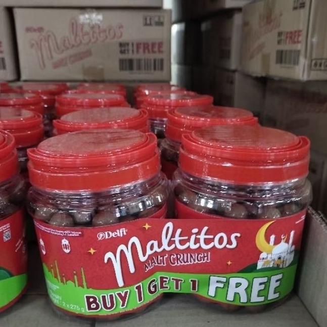 

Delfi Maltitos Toples 275gr Malt Crunch buy1get1