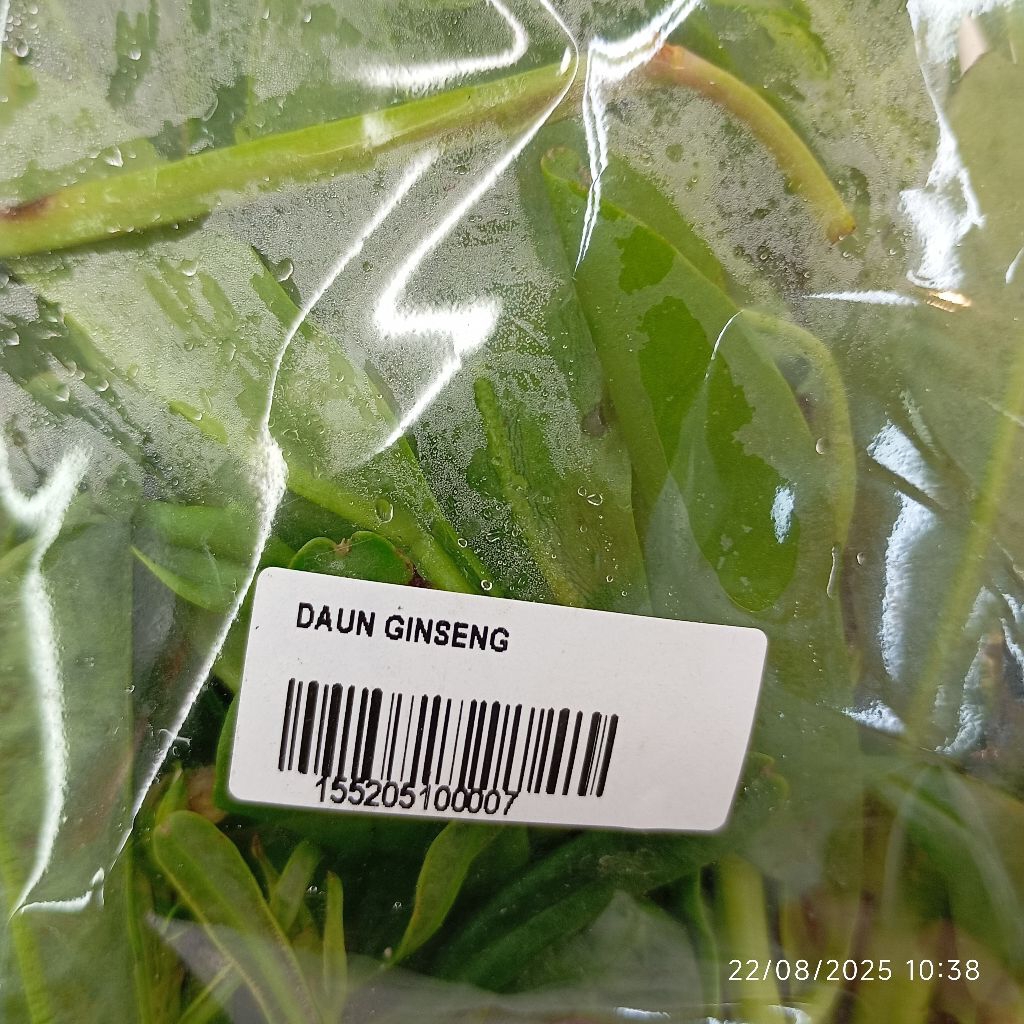 Daun Ginseng Segar Sayur Fresh Denpasar Bali