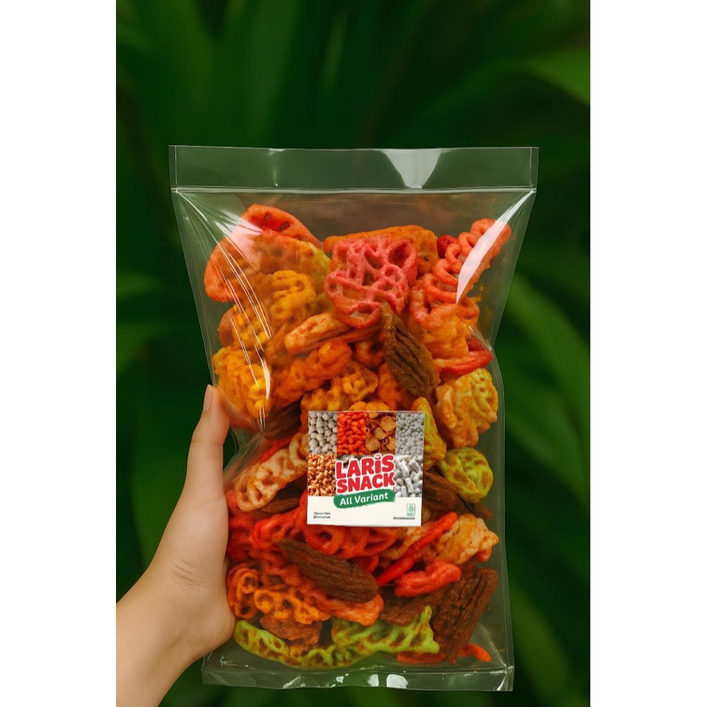 

Krupuk Seblak Mix Pedas Daun Jeruk 200 gram