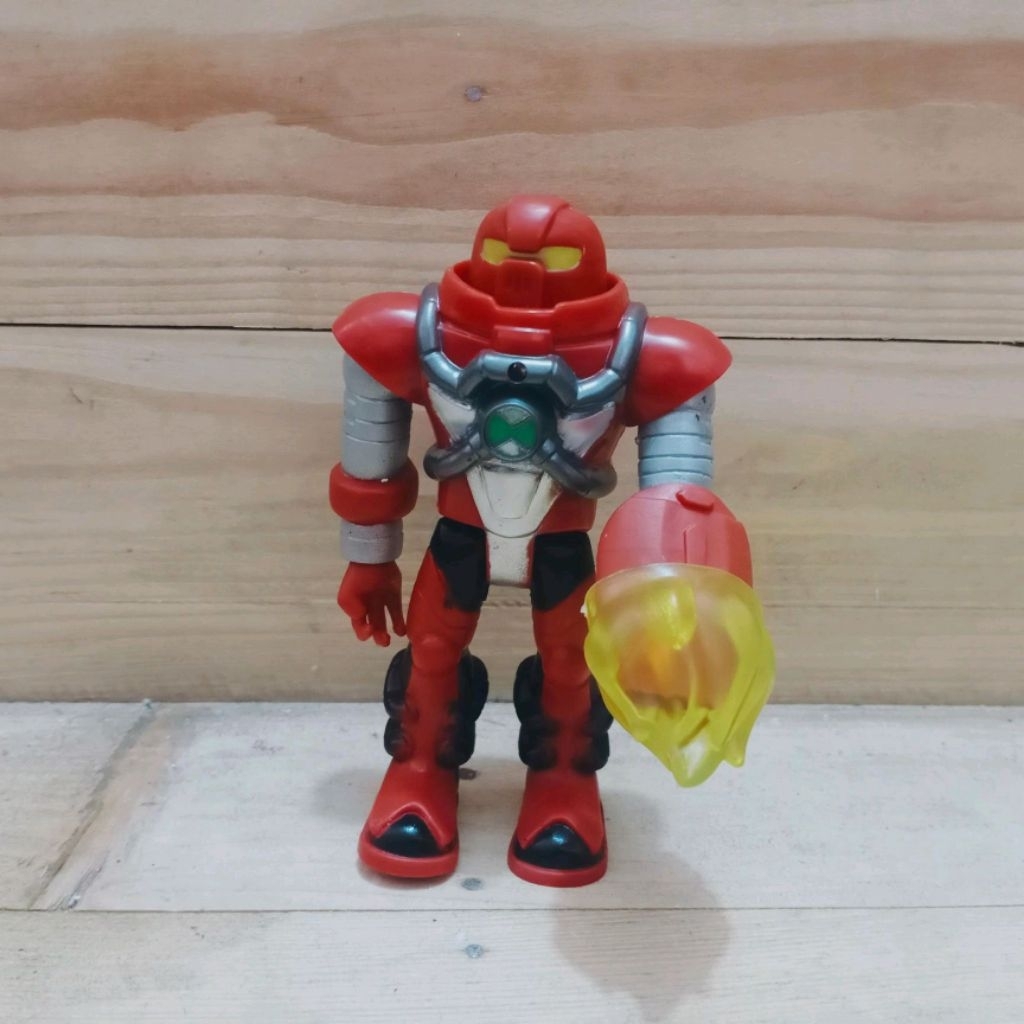 igure omnitrix omniverse figure Ben 10 - Omni-Kix Armor heatblast figure heatblast