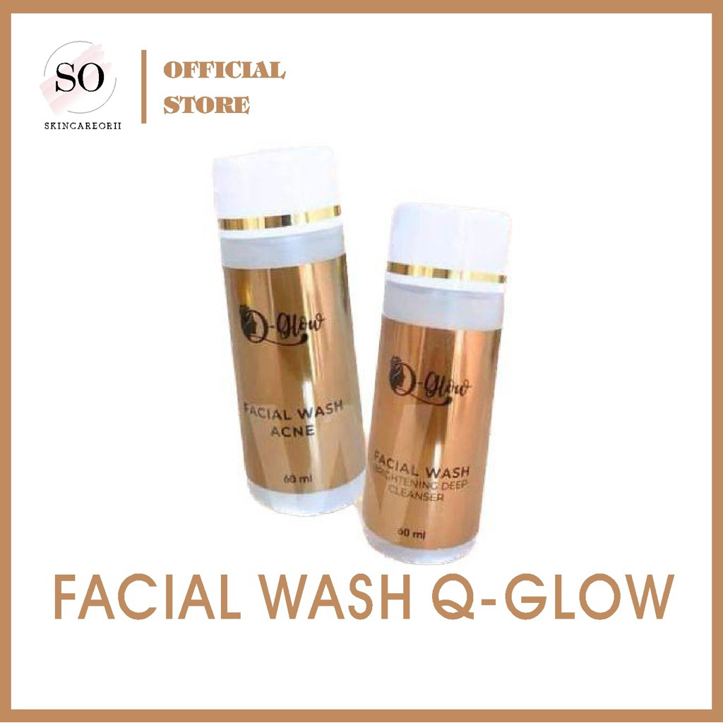 ECER FACIALWASH Q GLOW ORIGINAL OFFICIAL STORE